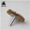 Durable Crimped Wire Wheel Brush with Shank
