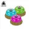Crimped Wire Brush For Drill
