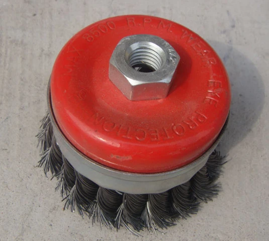 Kitajska Supplyer Knotted Cup Brush 5 inch